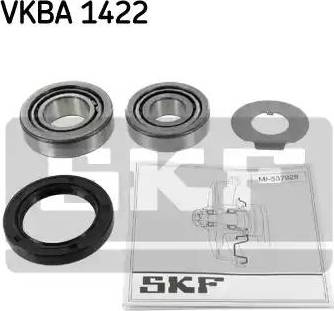 SKF VKBA 1422 - Комплект підшипника маточини колеса avtolavka.club