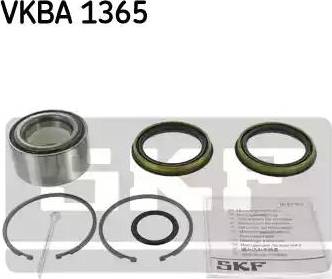 SKF VKBA 1365 - Комплект підшипника маточини колеса avtolavka.club