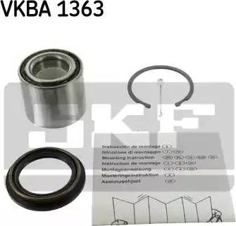 SKF VKBA 1363 - Комплект підшипника маточини колеса avtolavka.club