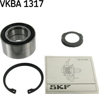 SKF VKBA 1317 - Комплект підшипника маточини колеса avtolavka.club