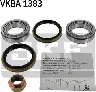 SKF VKBA 1383 - Комплект підшипника маточини колеса avtolavka.club