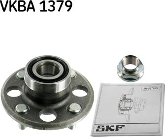 SKF VKBA 1379 - Комплект підшипника маточини колеса avtolavka.club