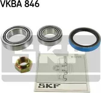 SKF VKBA 846 - Комплект підшипника маточини колеса avtolavka.club