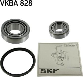 SKF VKBA 828 - Комплект підшипника маточини колеса avtolavka.club