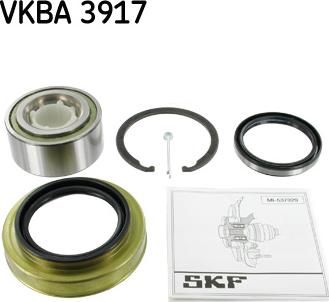 SKF VKBA 3917 - Комплект підшипника маточини колеса avtolavka.club