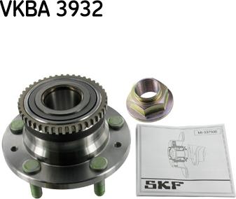 SKF VKBA 3932 - Комплект підшипника маточини колеса avtolavka.club