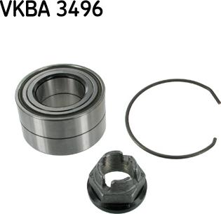 SKF VKBA 3496 - Комплект підшипника маточини колеса avtolavka.club