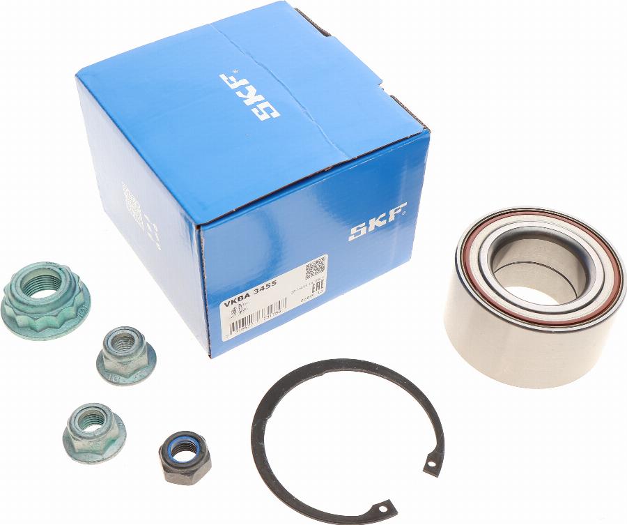 SKF VKBA 3455 - Комплект підшипника маточини колеса avtolavka.club