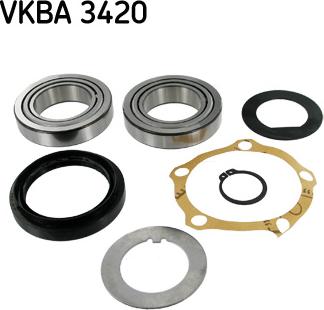 SKF VKBA 3420 - Комплект підшипника маточини колеса avtolavka.club