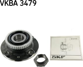 SKF VKBA 3479 - Комплект підшипника маточини колеса avtolavka.club