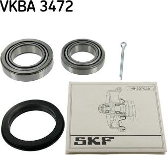 SKF VKBA 3472 - Комплект підшипника маточини колеса avtolavka.club