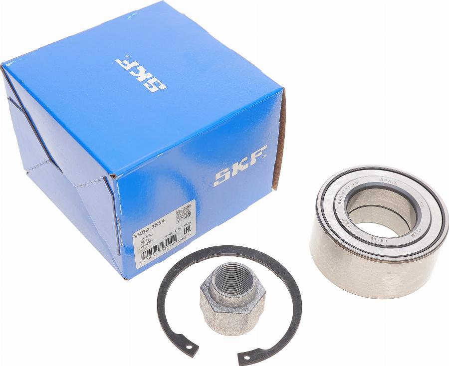 SKF VKBA 3554 - Комплект підшипника маточини колеса avtolavka.club