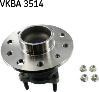 SKF VKBA 3514 - Комплект підшипника маточини колеса avtolavka.club