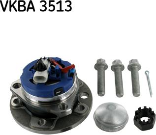 SKF VKBA 3513 - Комплект підшипника маточини колеса avtolavka.club