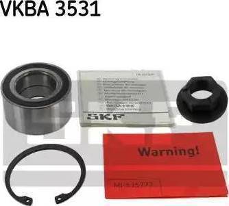 SKF VKBA 6856 - Комплект підшипника маточини колеса avtolavka.club