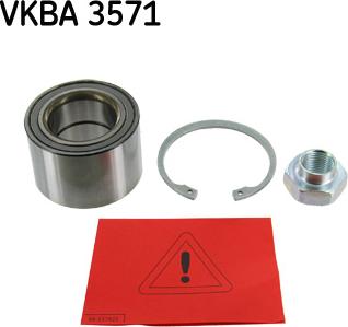 SKF VKBA 3571 - Комплект підшипника маточини колеса avtolavka.club