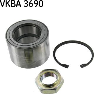 SKF VKBA 3690 - Комплект підшипника маточини колеса avtolavka.club