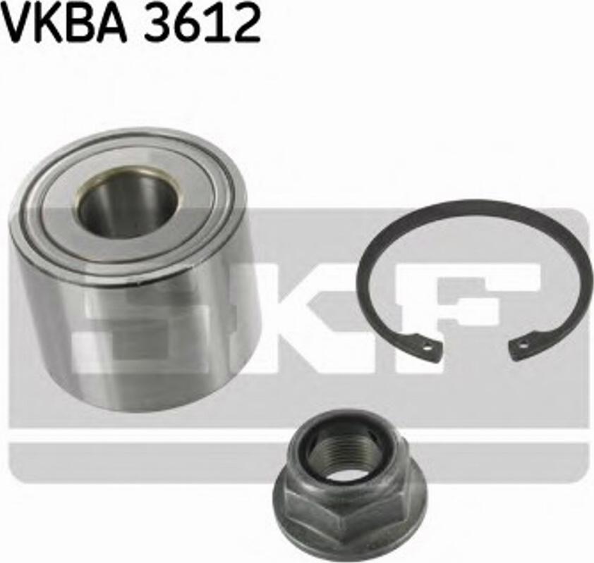 SKF VKBA 3612 - Комплект підшипника маточини колеса avtolavka.club