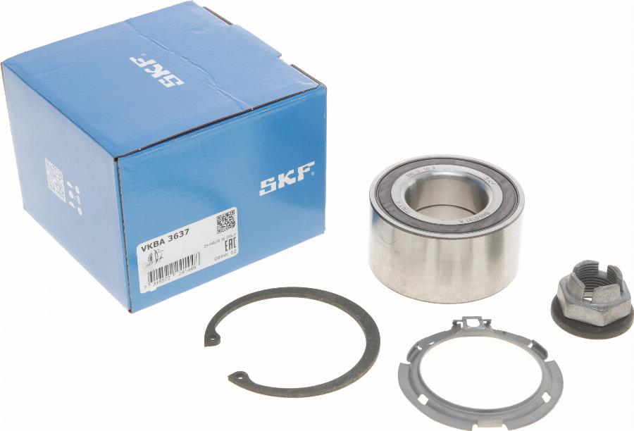 SKF VKBA 3637 - Комплект підшипника маточини колеса avtolavka.club