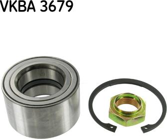 SKF VKBA 3679 - Комплект підшипника маточини колеса avtolavka.club