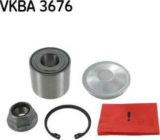 SKF VKBA 3676 - Комплект підшипника маточини колеса avtolavka.club