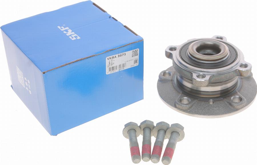 SKF VKBA 3671 - Комплект підшипника маточини колеса avtolavka.club