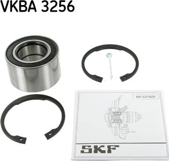 SKF VKBA 3256 - Комплект підшипника маточини колеса avtolavka.club