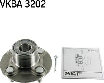 SKF VKBA 3202 - Комплект підшипника маточини колеса avtolavka.club