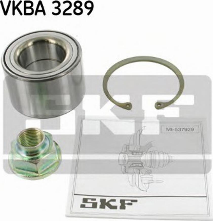 SKF VKBA3289 - Комплект підшипника маточини колеса avtolavka.club