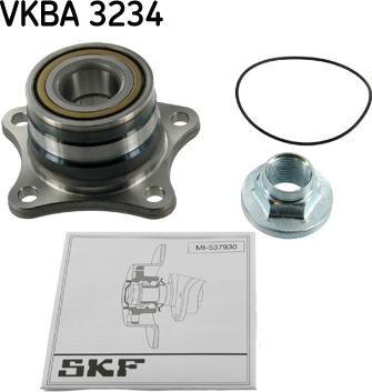 SKF VKBA 3234 - Комплект підшипника маточини колеса avtolavka.club