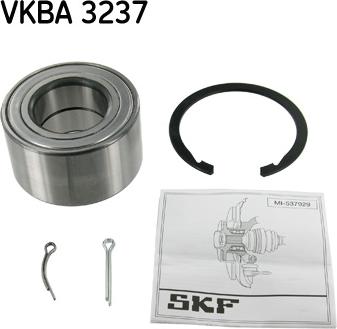 SKF VKBA 3237 - Комплект підшипника маточини колеса avtolavka.club