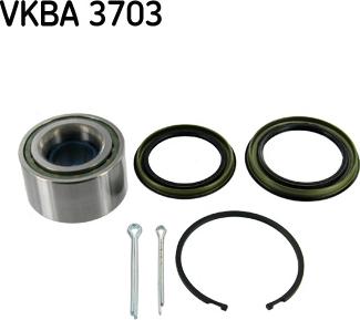 SKF VKBA 3703 - Комплект підшипника маточини колеса avtolavka.club