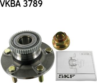 SKF VKBA 3789 - Комплект підшипника маточини колеса avtolavka.club