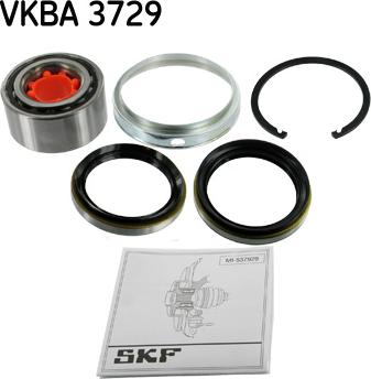 SKF VKBA 3729 - Комплект підшипника маточини колеса avtolavka.club