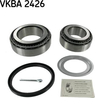 SKF VKBA 2426 - Комплект підшипника маточини колеса avtolavka.club