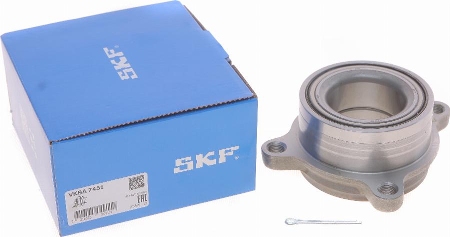 SKF VKBA 7451 - Комплект підшипника маточини колеса avtolavka.club