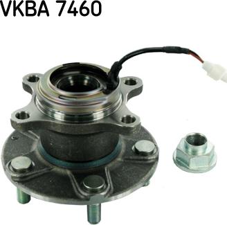 SKF VKBA 7460 - Комплект підшипника маточини колеса avtolavka.club