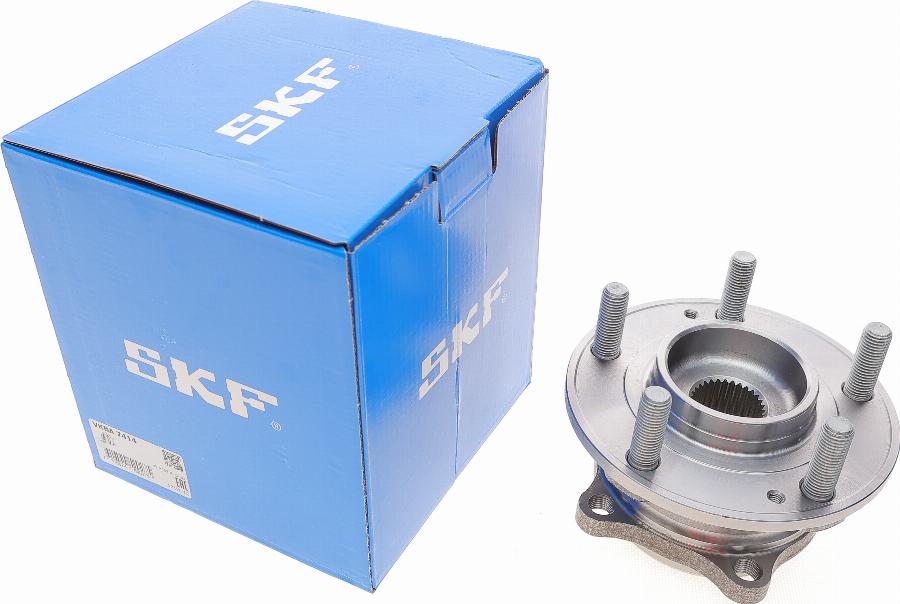 SKF VKBA 7414 - Комплект підшипника маточини колеса avtolavka.club