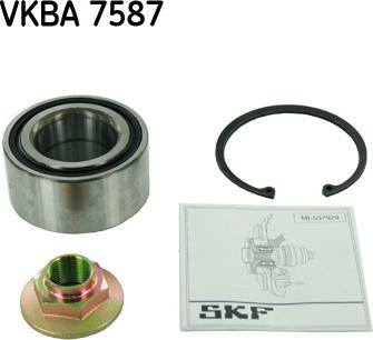 SKF VKBA 7587 - Комплект підшипника маточини колеса avtolavka.club