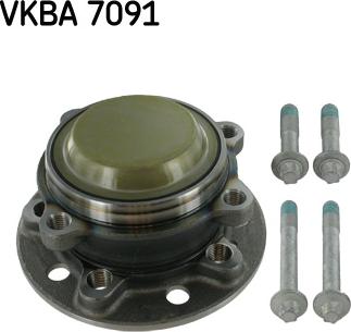 SKF VKBA 7091 - Комплект підшипника маточини колеса avtolavka.club
