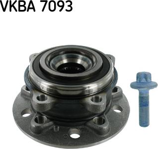 SKF VKBA 7093 - Комплект підшипника маточини колеса avtolavka.club