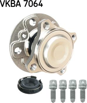 SKF VKBA 7064 - Комплект підшипника маточини колеса avtolavka.club