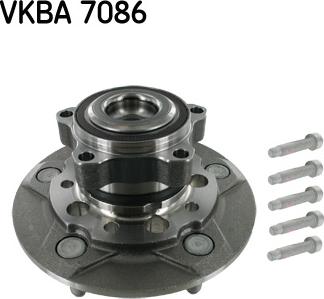 SKF VKBA 7086 - Комплект підшипника маточини колеса avtolavka.club