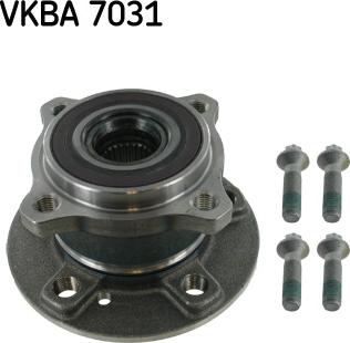 SKF VKBA 7031 - Комплект підшипника маточини колеса avtolavka.club