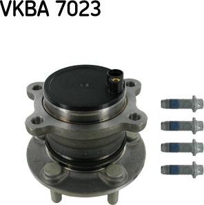 SKF VKBA 7023 - Комплект підшипника маточини колеса avtolavka.club