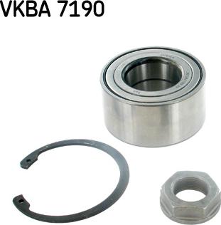 SKF VKBA 7190 - Комплект підшипника маточини колеса avtolavka.club