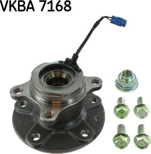 SKF VKBA 7168 - Комплект підшипника маточини колеса avtolavka.club