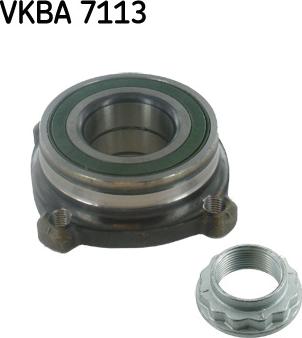 SKF VKBA 7113 - Комплект підшипника маточини колеса avtolavka.club