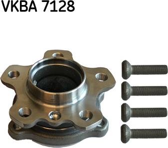 SKF VKBA 7128 - Комплект підшипника маточини колеса avtolavka.club