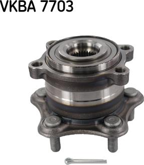 SKF VKBA 7703 - Комплект підшипника маточини колеса avtolavka.club